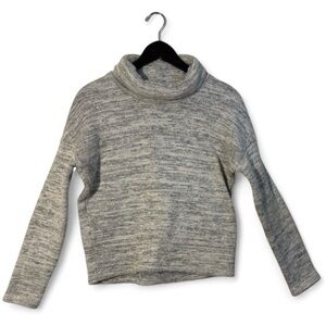 Columbia Heathered Gray Turtleneck Sweater
